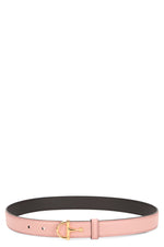 Pink Thin Solid Belt 1