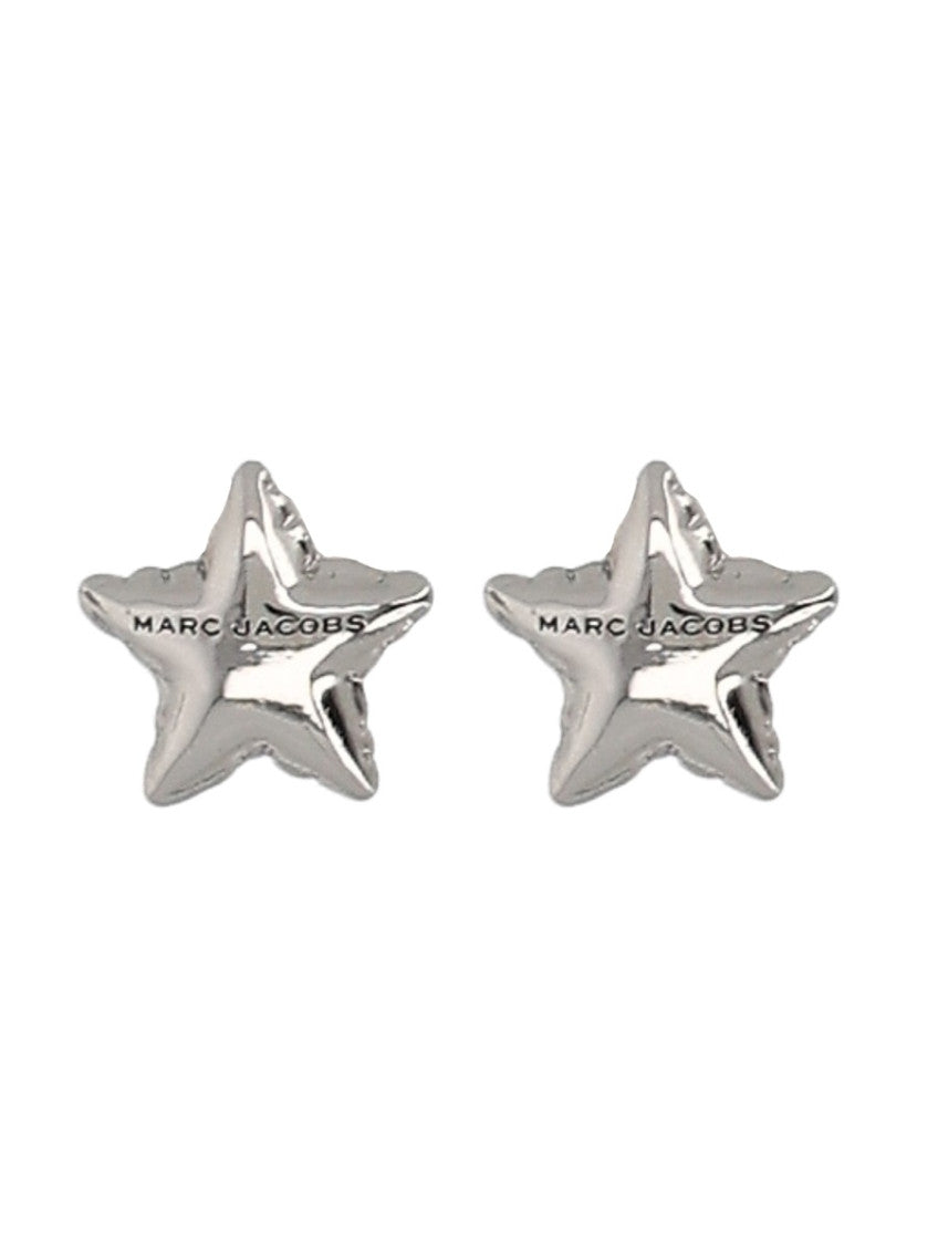 Silver Star Stud Earrings 1