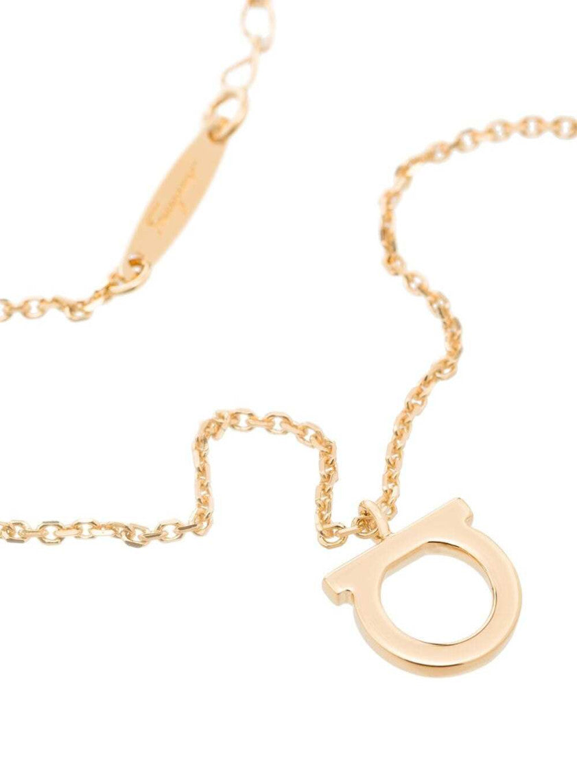 Gold-Colored Necklace With Gancini Charm 2