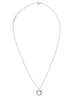 Gold Silver-Colored Necklace With Gancini 1