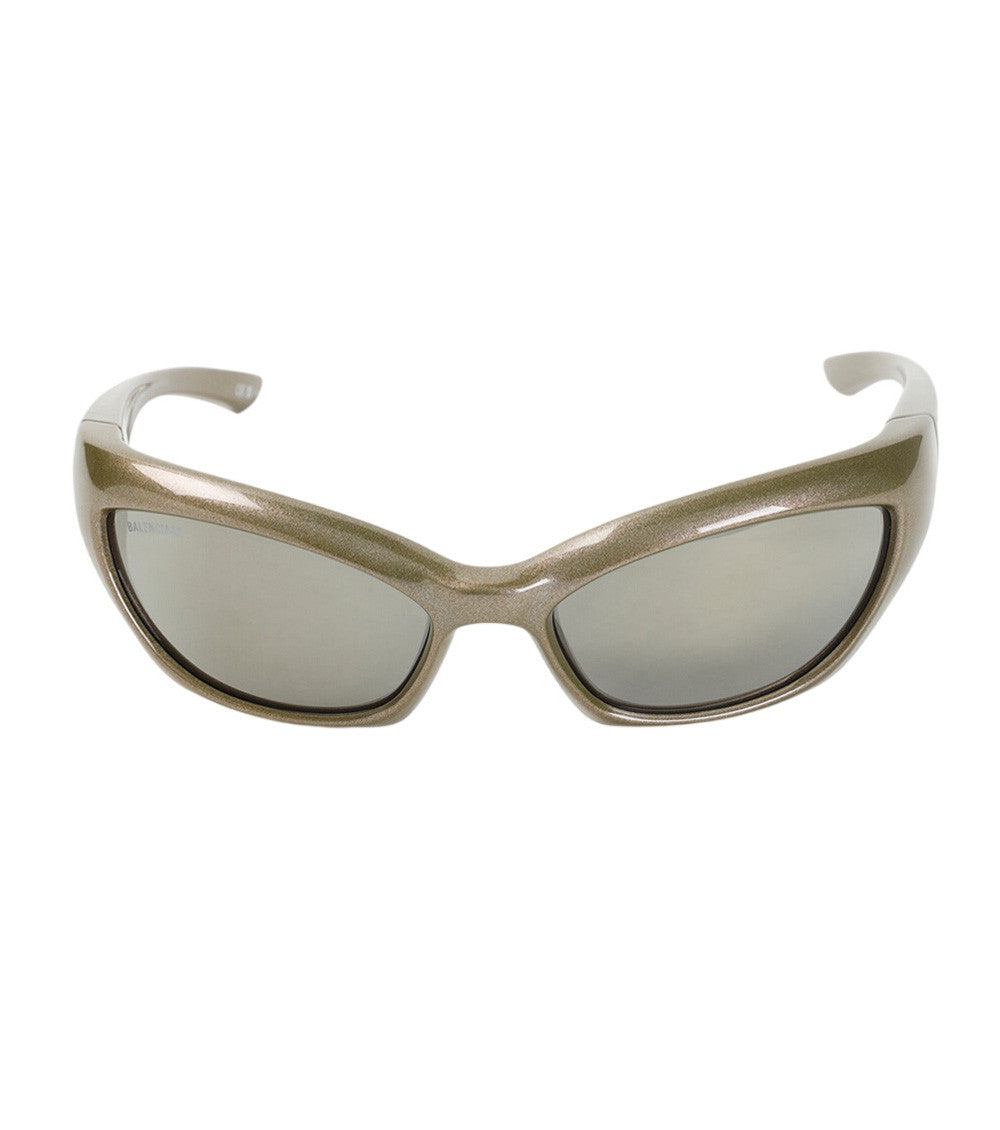 Green Cat Eye Sunglasses 1