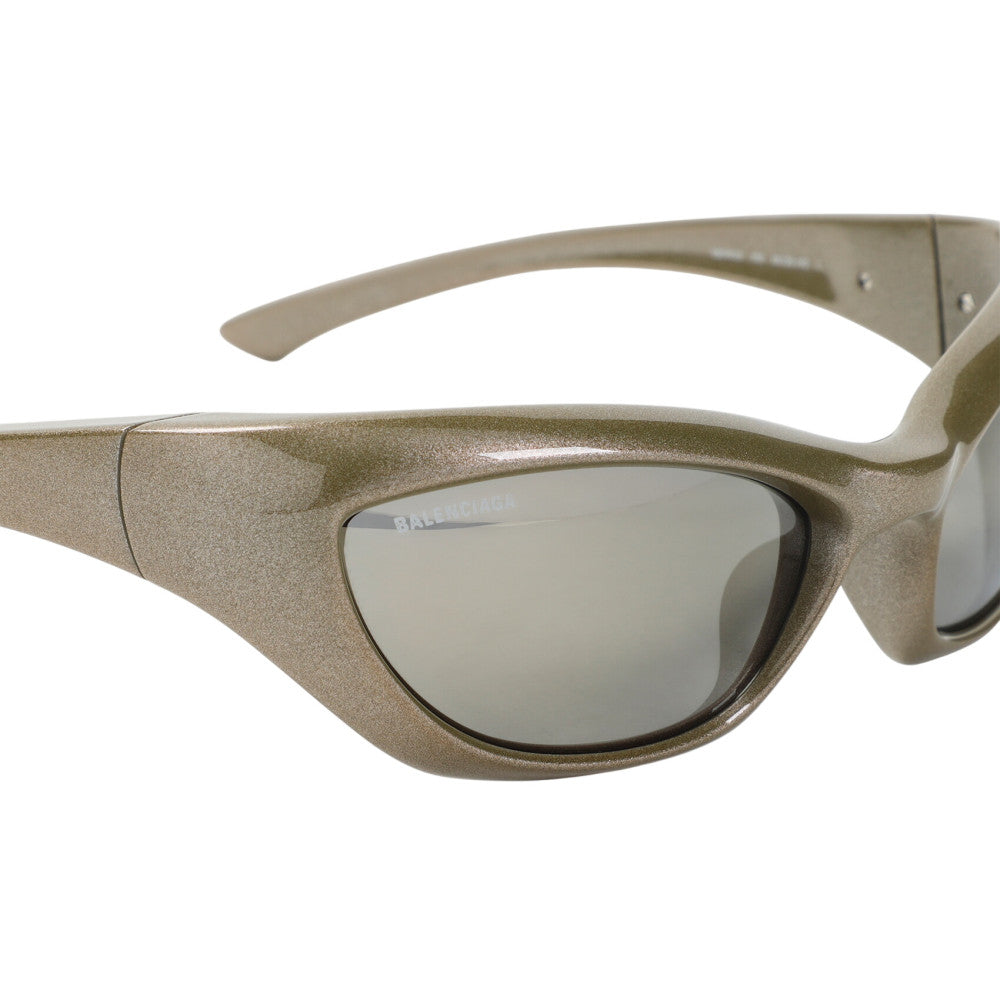 Green Cat Eye Sunglasses 3