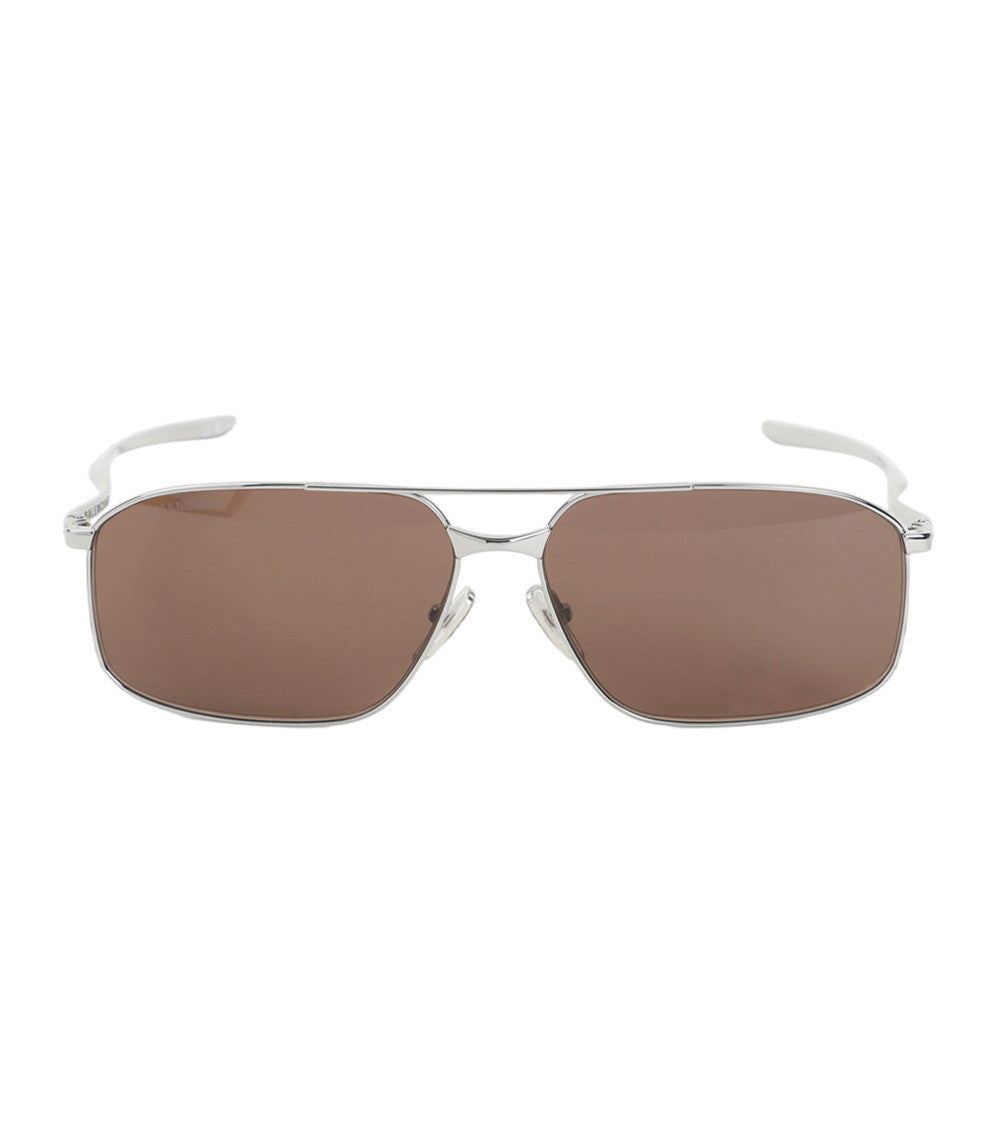Silver Rectangular Sunglasses 1