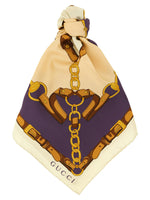 Beige Morsetto Printed Scarf 1