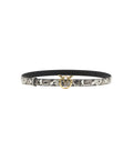 Grey Love Birds Animal Print Belt 1
