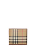 Beige Signature Checks Wallet 1