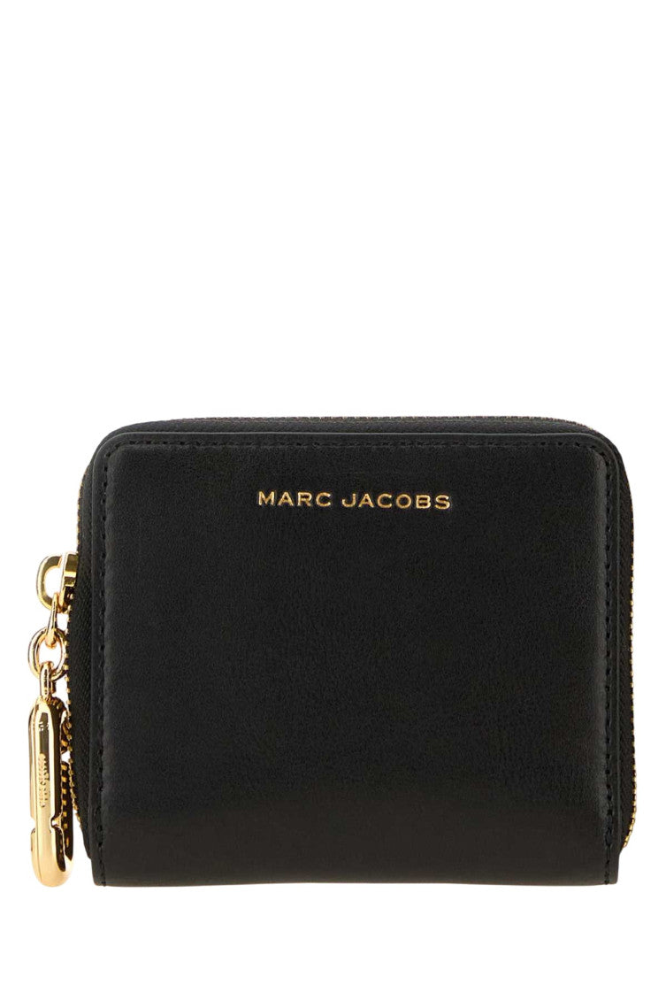 Black Compact Solid Wallet 1