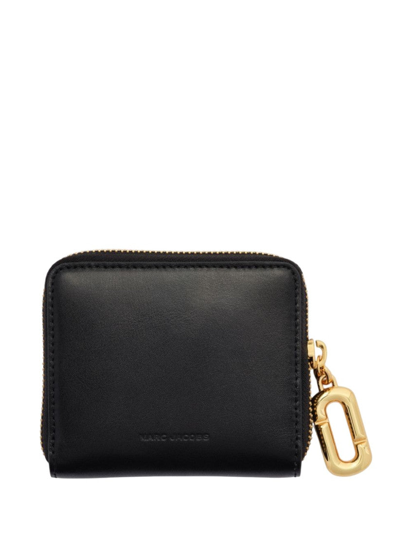 Black Compact Solid Wallet 2