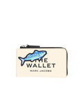 Off White Embroidered Wallet 1