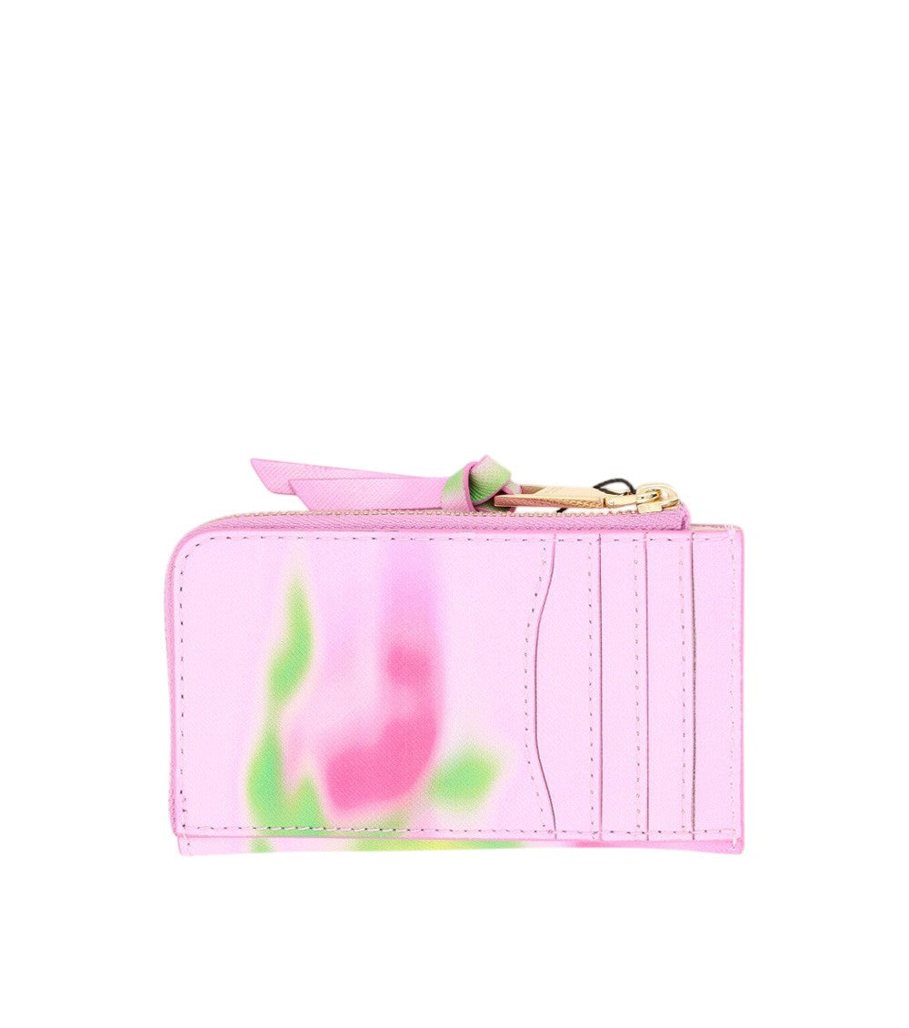 Pink Floral Printed Wallet 2