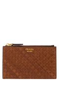 Brown Woven Wallet 1