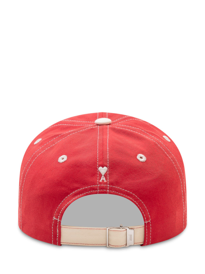 Red Paris Logo Baseball Cap 3