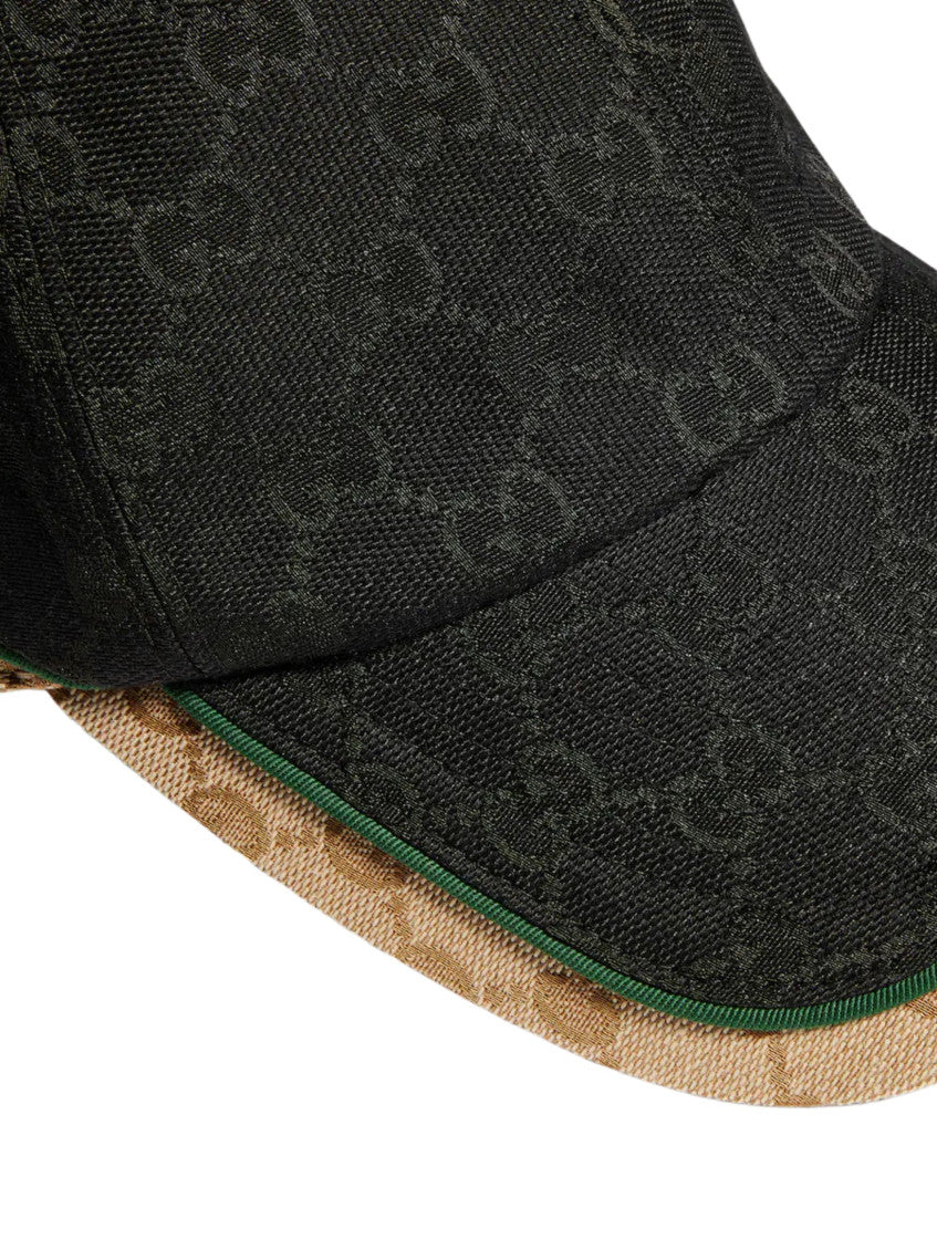 Black GG Logo Baseball Cap 4