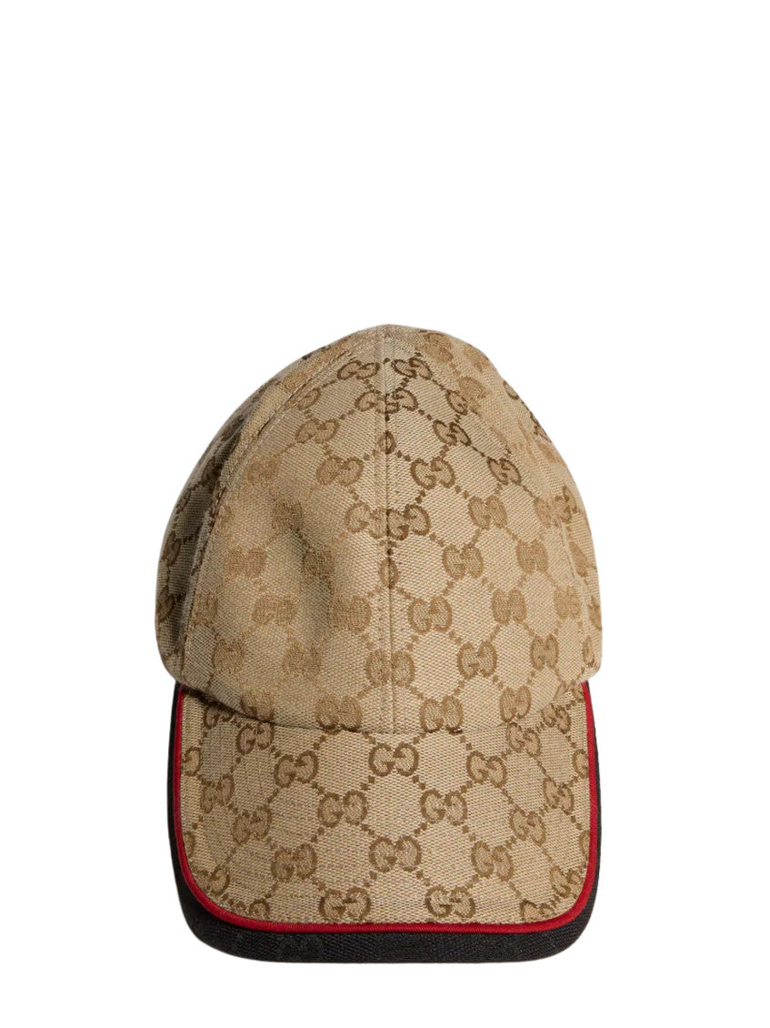 Beige Signature Logo Baseball Cap 1
