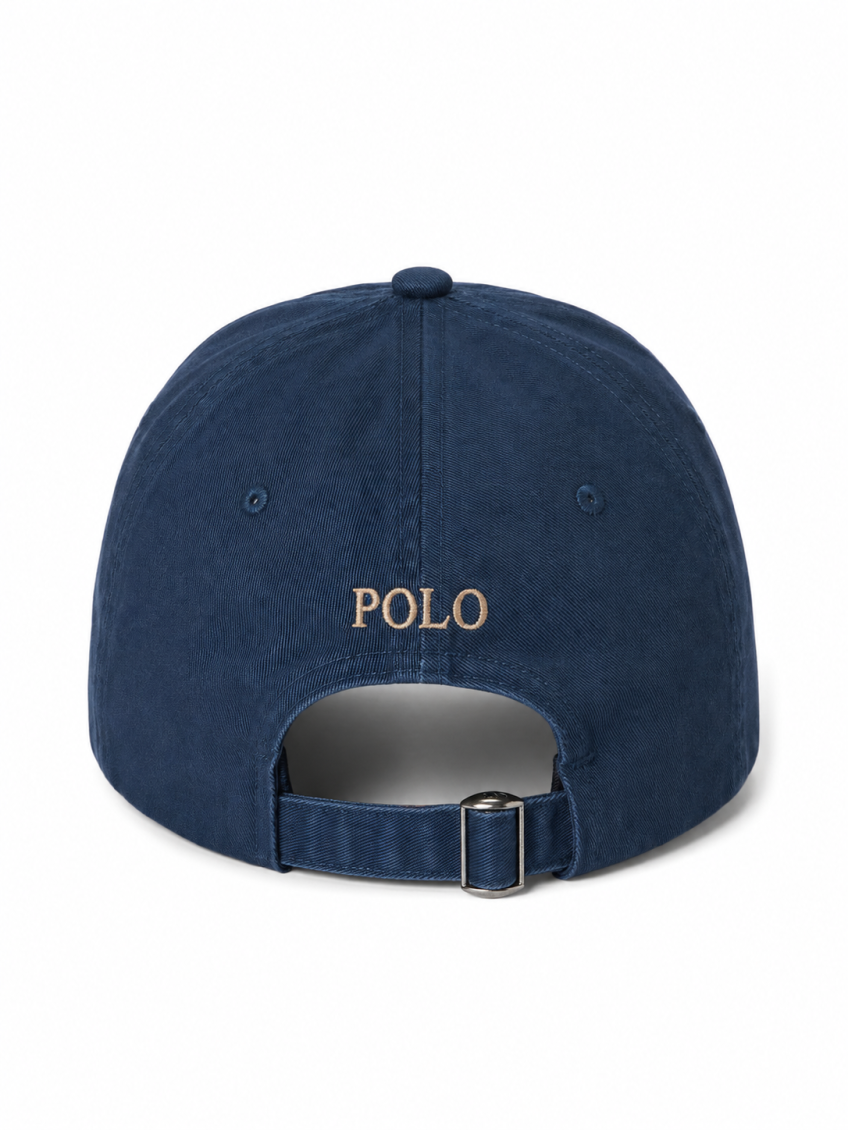 Navy Blue Logo Baseball Cap 3