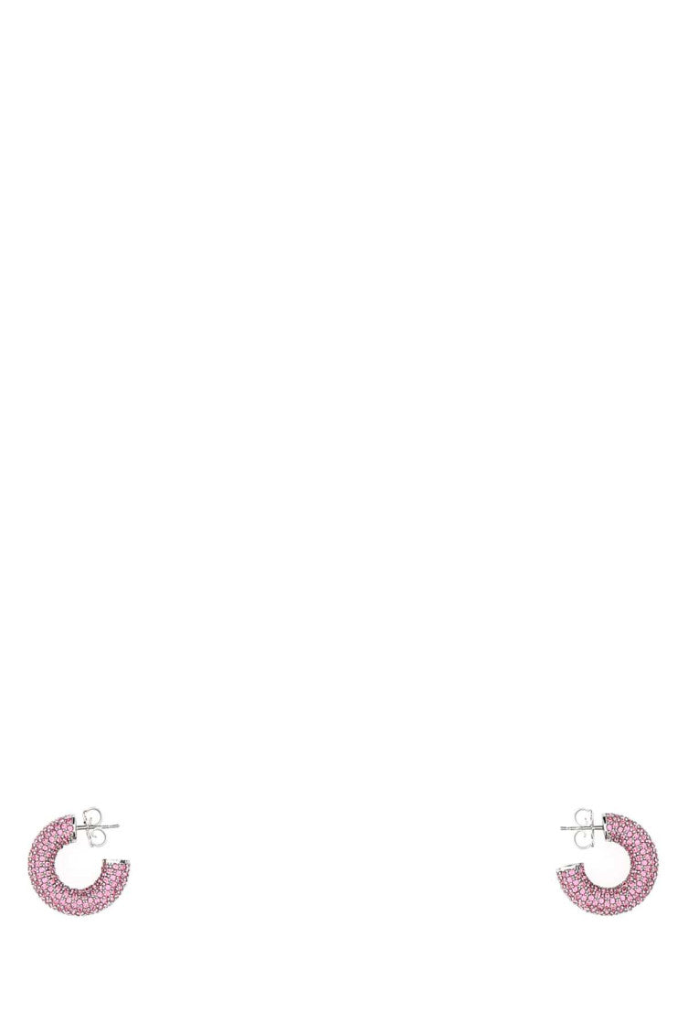 Pink Embellished Cameron Earrings 1