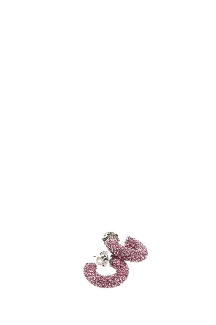Pink Embellished Cameron Earrings 2