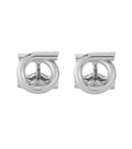 Silver Gancini Cufflinks 1