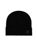 Black Logo Beanie Cap 1
