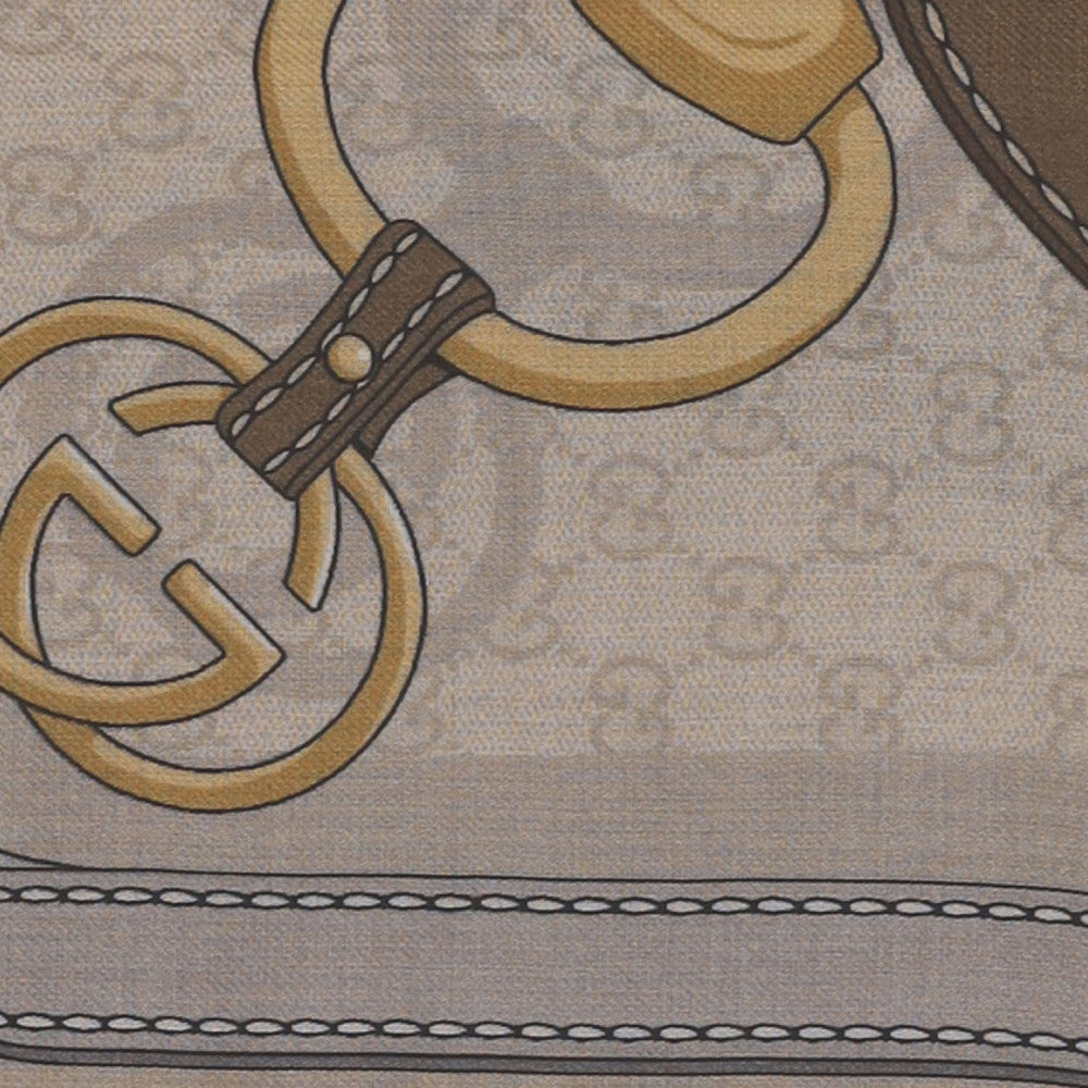 Beige Logo Scarf 3