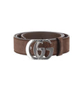 Brown GG Buckle Belt 1