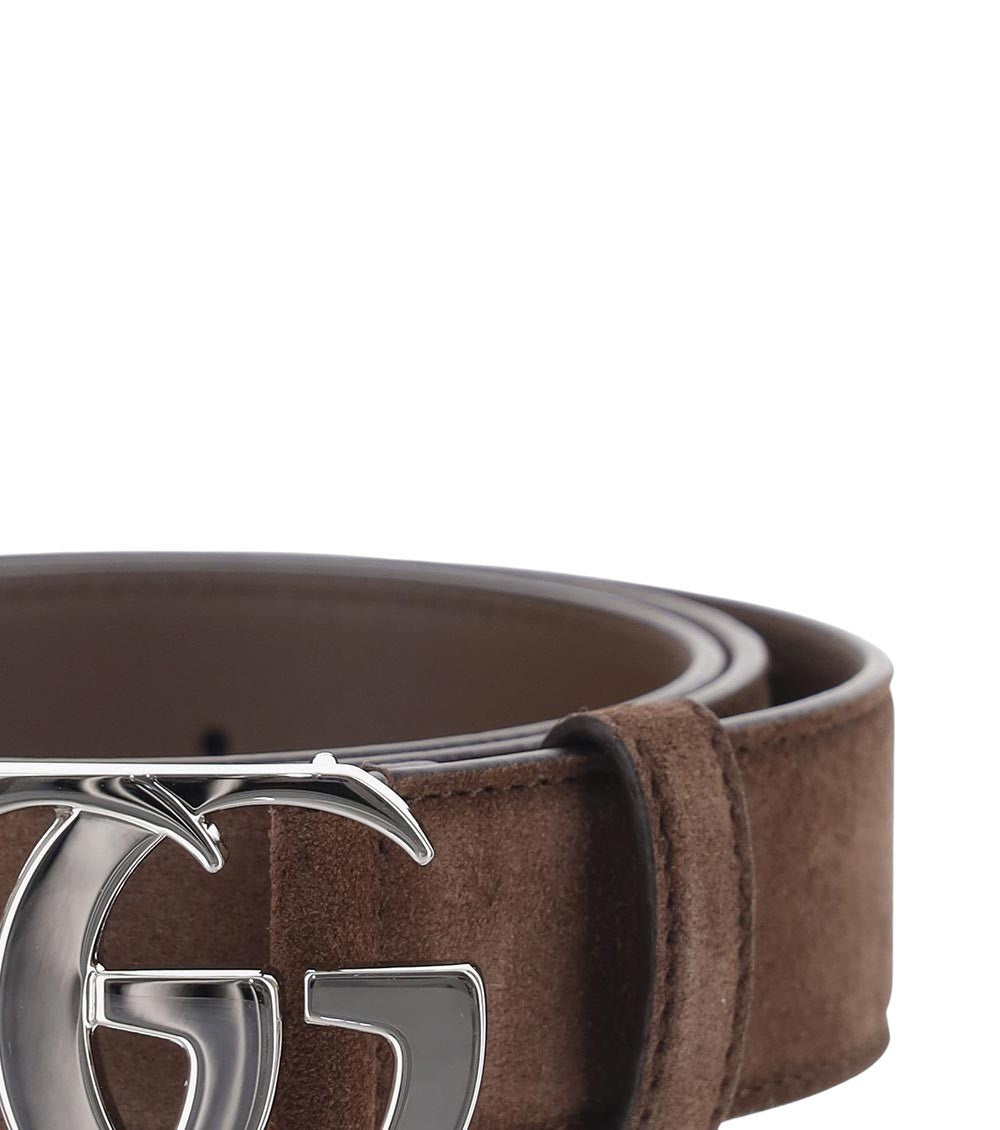 Brown GG Buckle Belt 3
