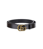 Black GG Buckle Belt 1