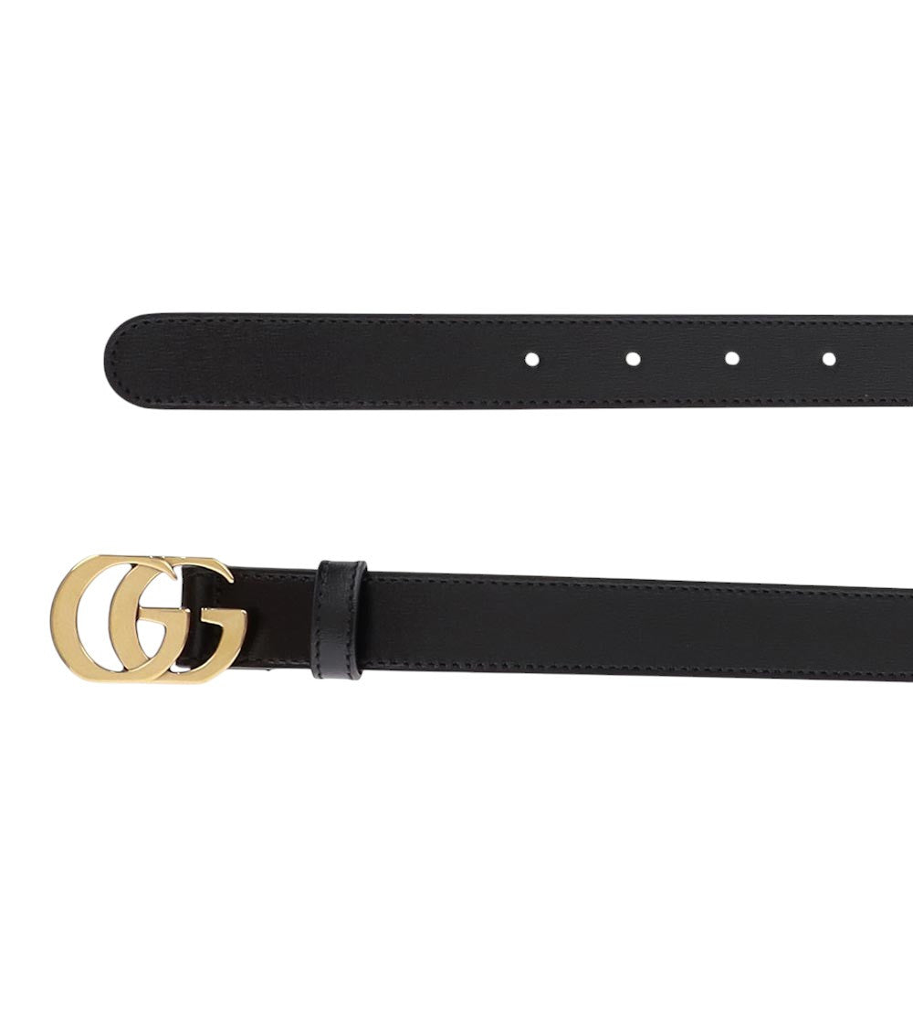 Black GG Buckle Belt 2