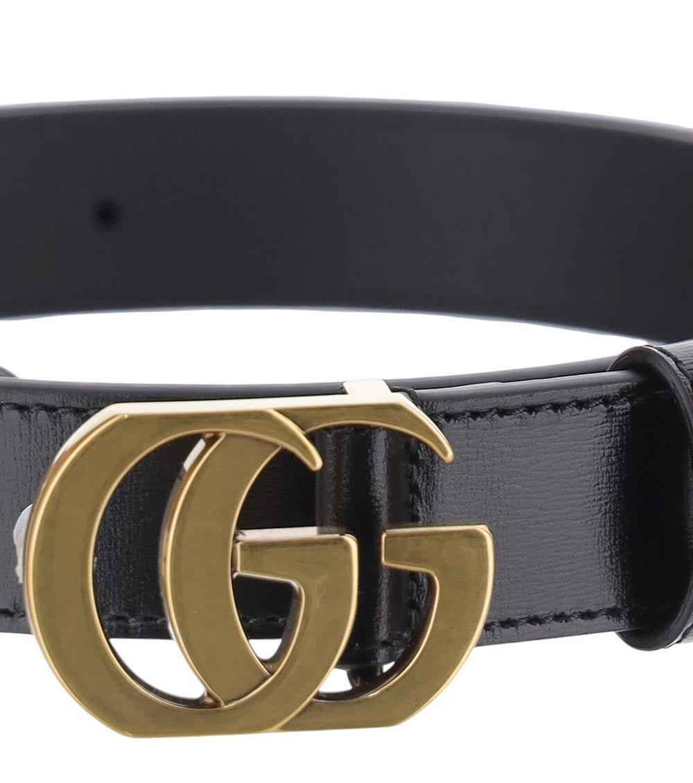 Black GG Buckle Belt 3
