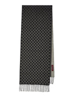 Black GG Logo Scarf 1
