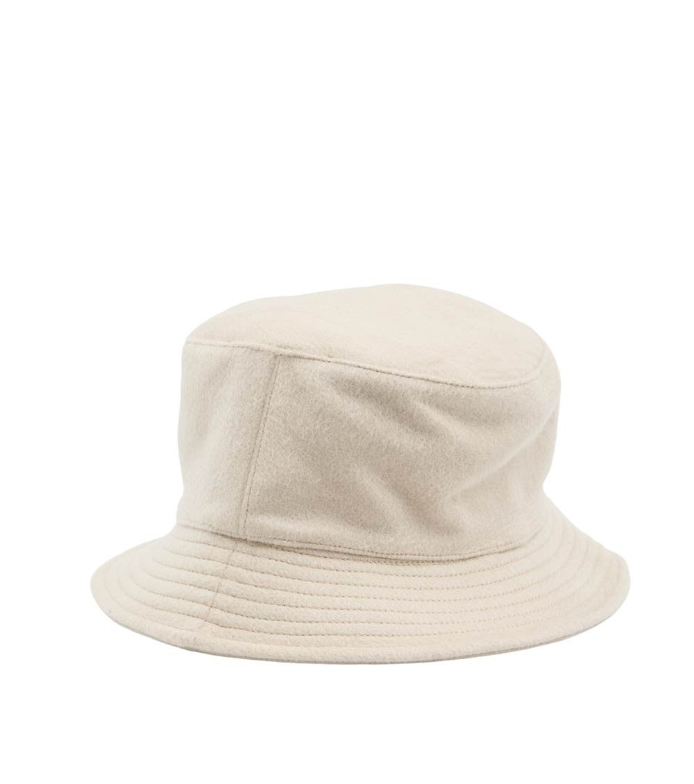Beige Le Bob Logo Bucket Hat 2
