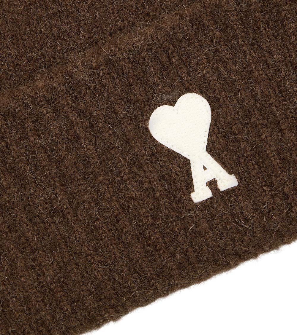 Brown Logo Beanie Cap 3