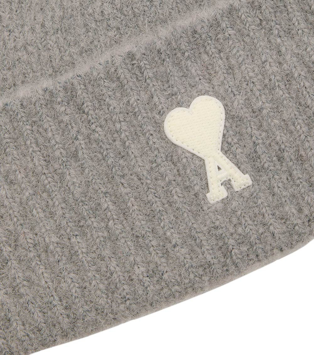 Grey Logo Beanie Cap 3