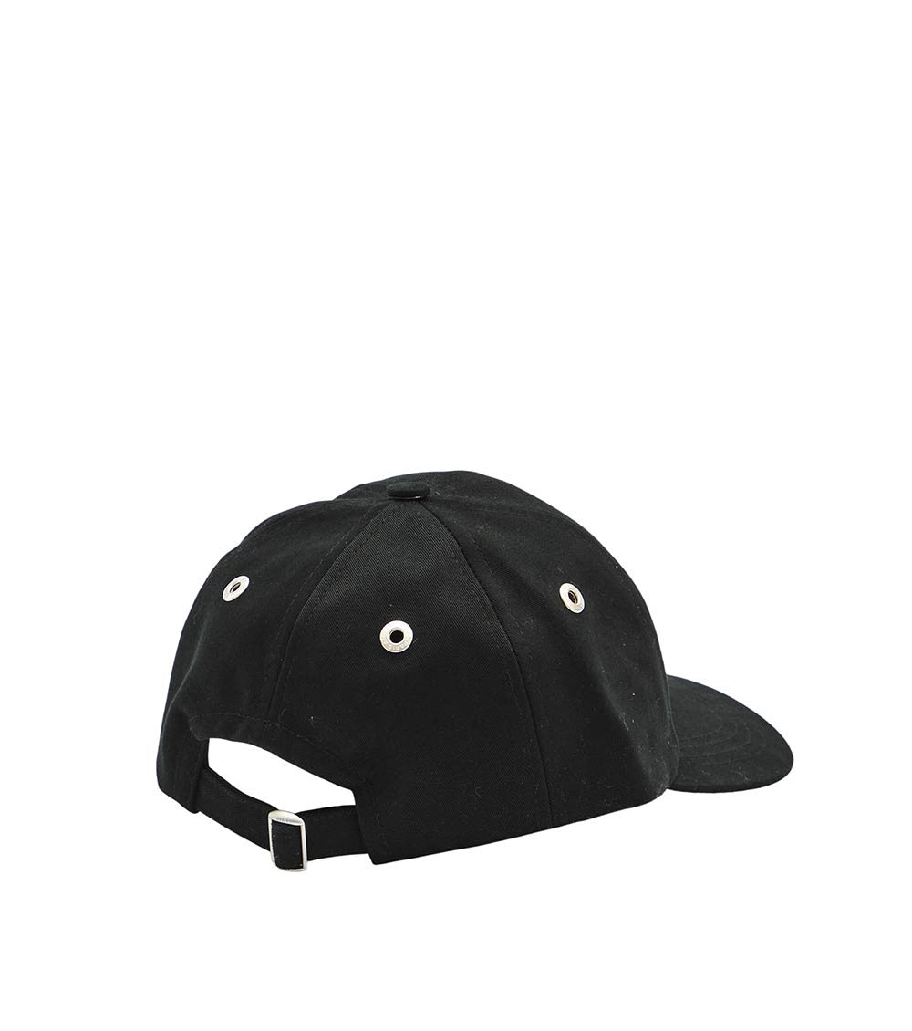 Black Logo Baseball Cap 2