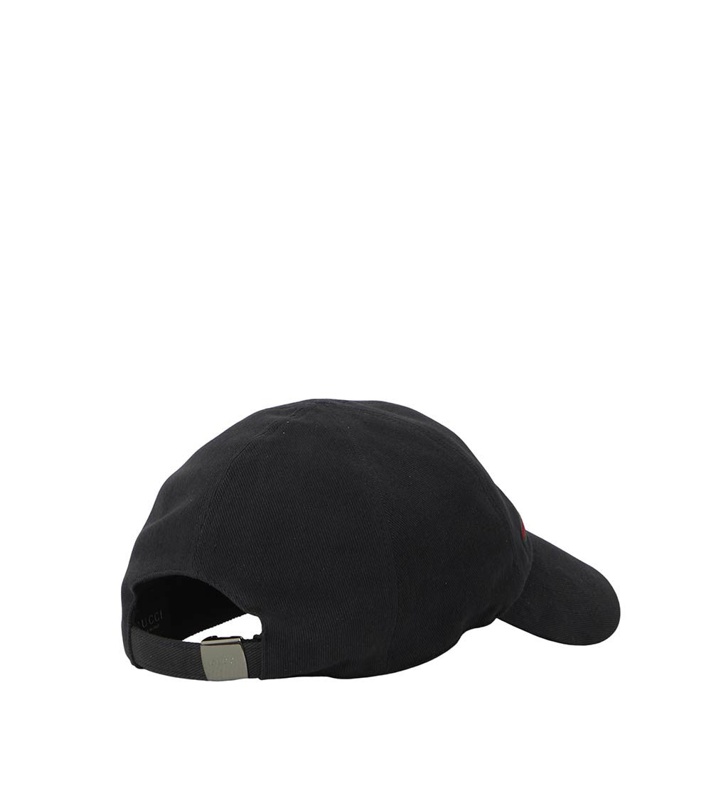 Black Logo Baseball Cap 2