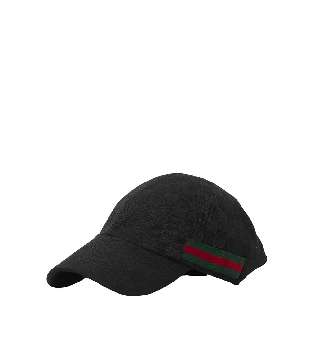 Black Logo Baseball Cap 1