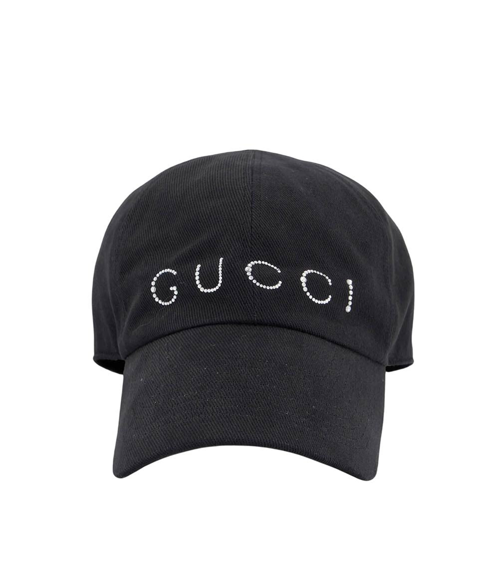 Black Logo Baseball Cap 1