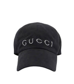 Black Logo Baseball Cap 1