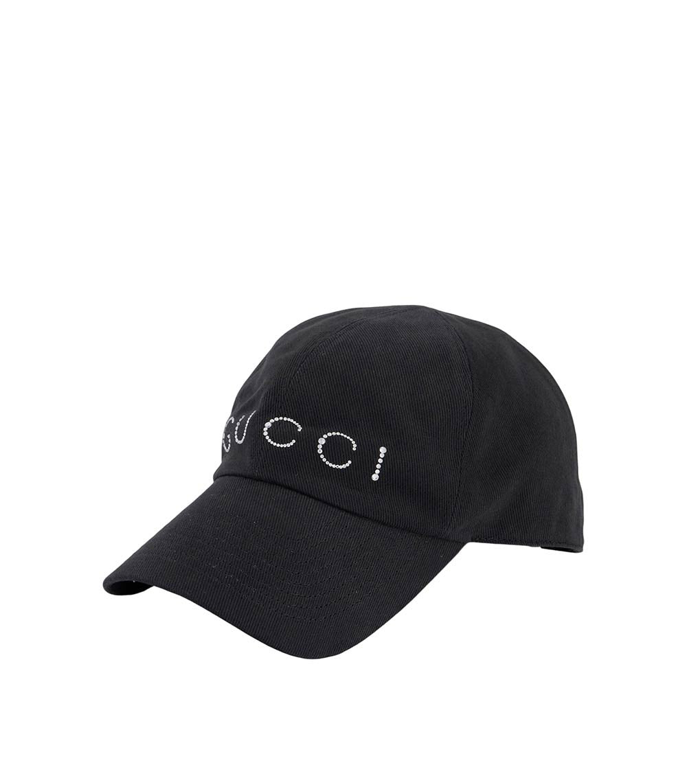 Black Logo Baseball Cap 2