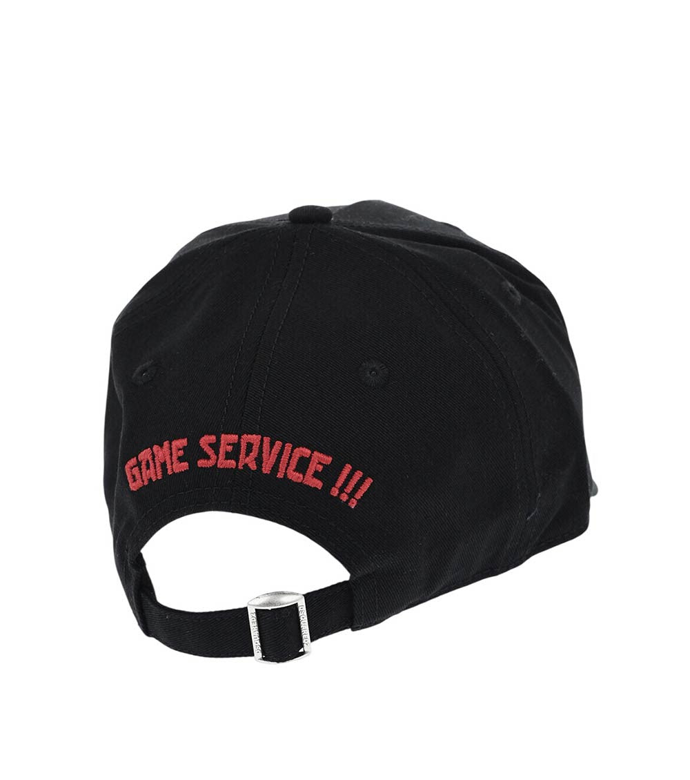 Black Logo Baseball Cap 2
