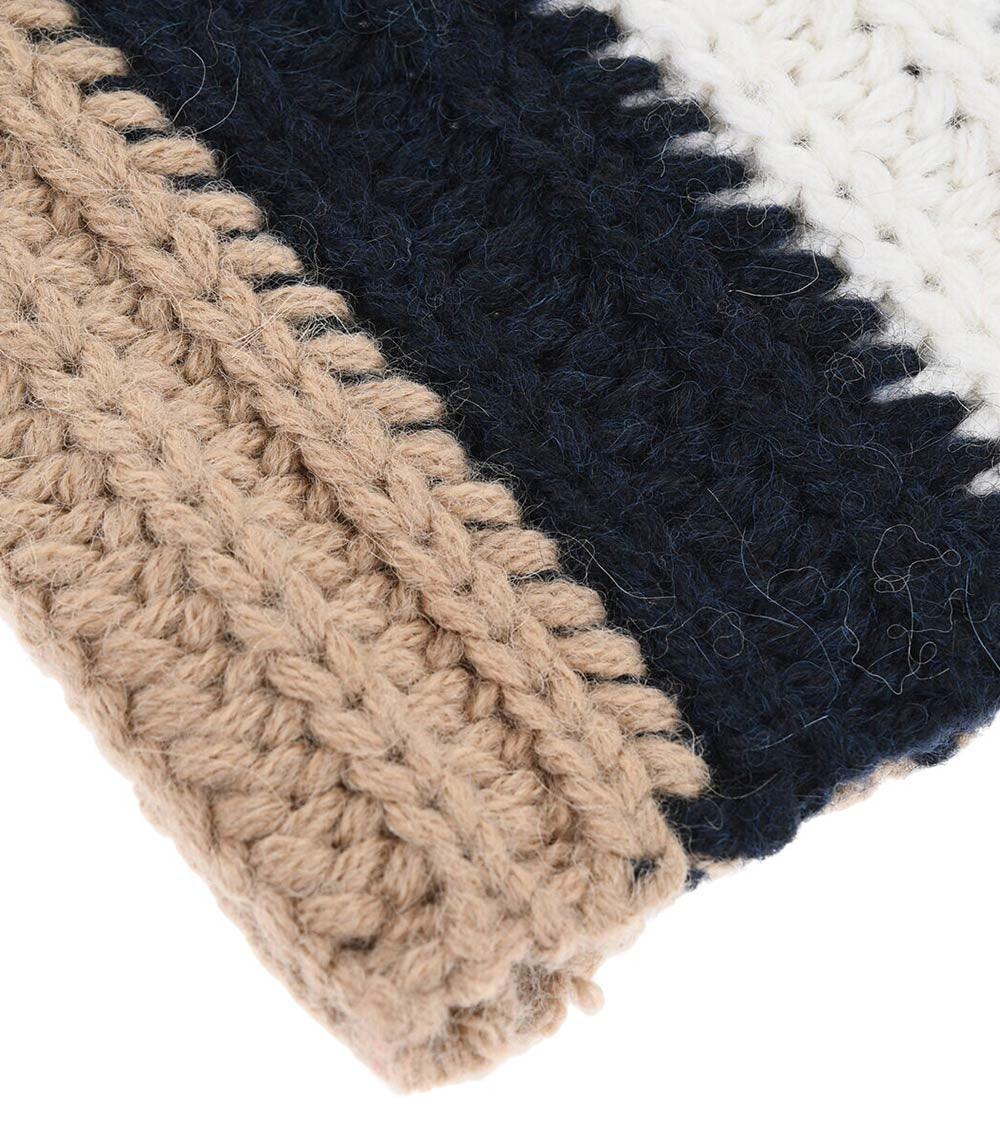 Multicolor Striped Beanie Cap 2
