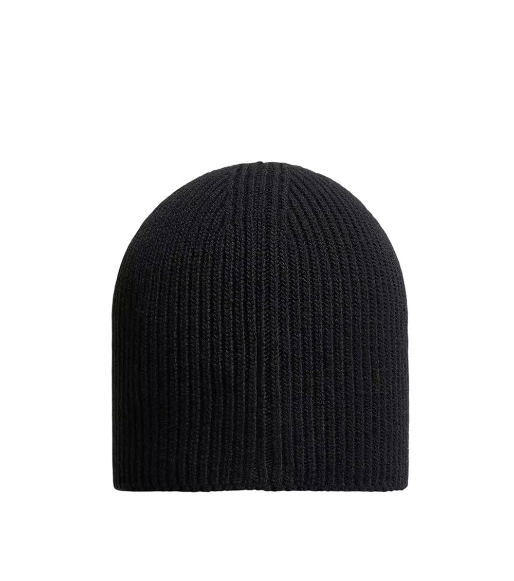 Black Logo Beanie Cap 2