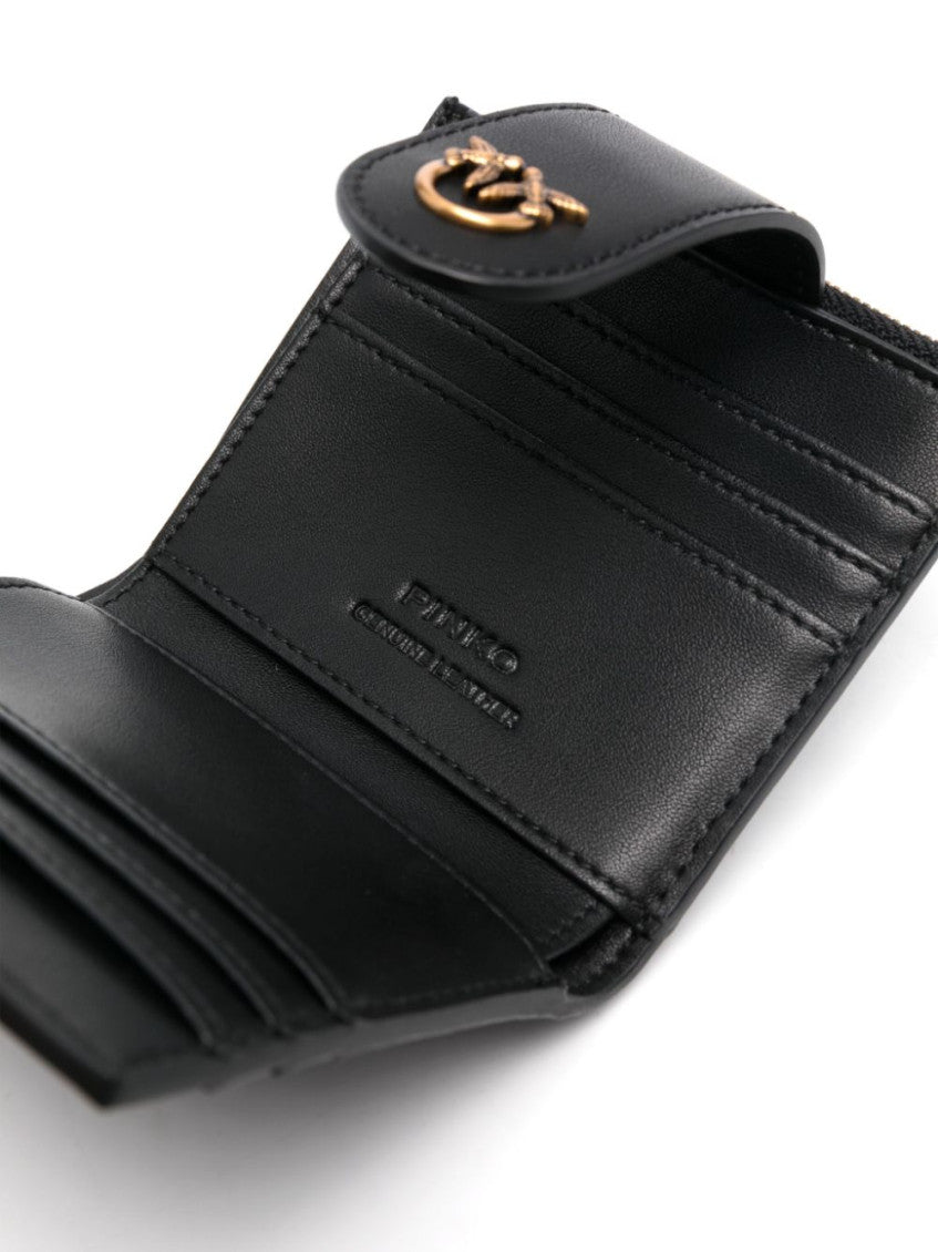 Black Iconic Logo Wallet 2