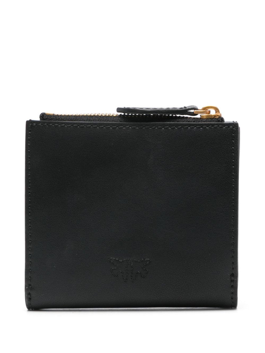 Black Iconic Logo Wallet 3