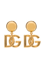 Golden Logo Earrings 1