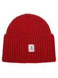Red Logo wool beanie 1