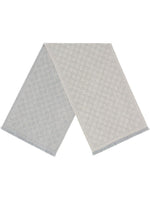 Light Grey Wool scarf 1