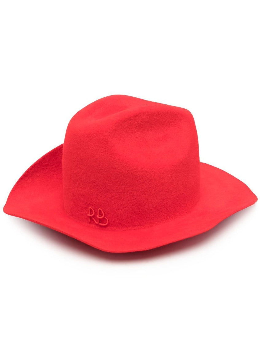 Red Logo Fedora Hat 1