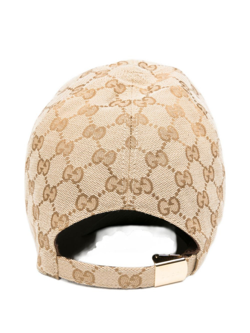 Beige Logo Baseball Hat 3