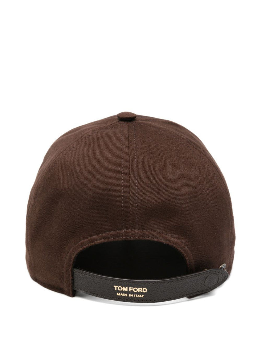 Brown Logo Baseball Hat 3